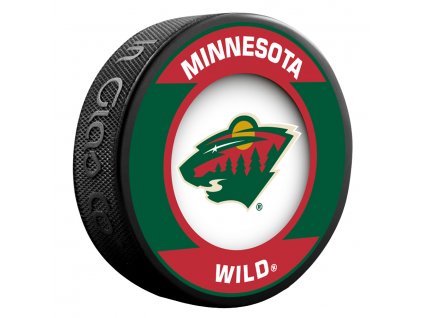 Puk Minnesota Wild NHL Retro