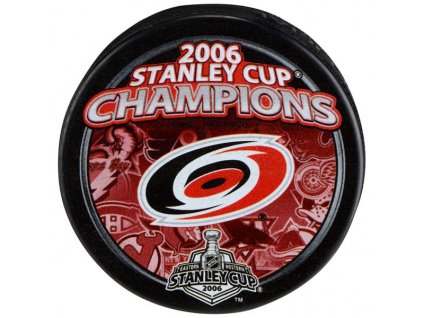 Puk Carolina Hurricanes 2006 Stanley Cup Champions