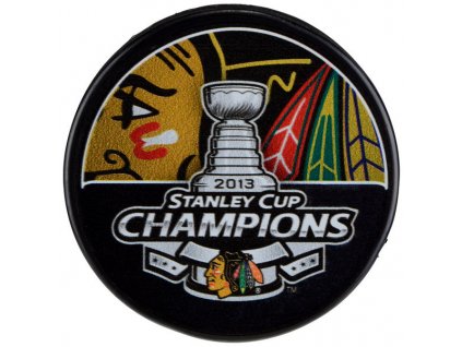 Puk Chicago Blackhawks NHL 2013 Stanley Cup Champions
