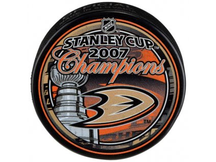 Puk Anaheim Ducks 2007 Stanley Cup Champions