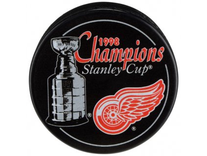 Puk Detroit Red Wings NHL 1998 Stanley Cup Champions