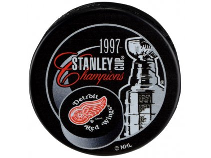 Puk Detroit Red Wings NHL 1997 Stanley Cup Champions