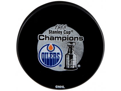 Puk Edmonton Oilers NHL 1988 Stanley Cup Champions