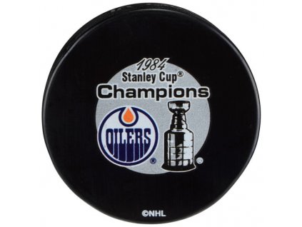 Puk Edmonton Oilers NHL 1984 Stanley Cup Champions