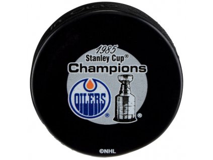 Puk Edmonton Oilers NHL 1985 Stanley Cup Champions