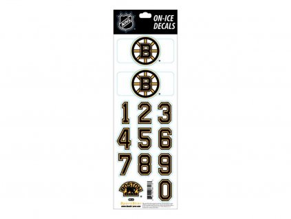 Samolepky na Helmu Boston Bruins NHL Decals
