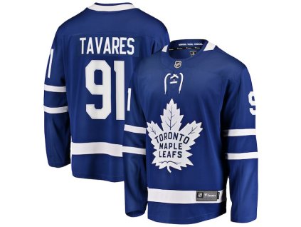 Pánský dres #91 John Tavares Toronto Maple Leafs NHL Breakaway Home Jersey