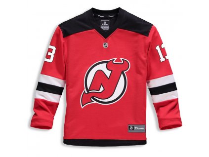 Dětský dres #13 Nico Hischier New Jersey Devils NHL Replica Home Jersey
