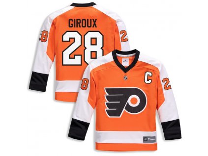 Detský Dres #28 Claude Giroux Philadelphia Flyers Replica Home Jersey