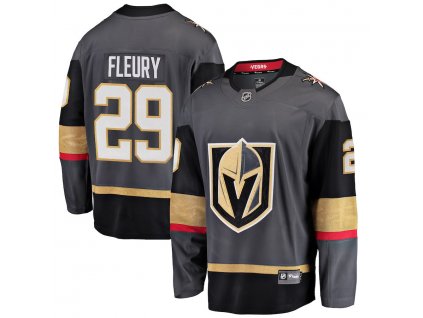 Pánský dres #29 Marc-André Fleury Vegas Golden Knights NHL Breakaway Home Jersey