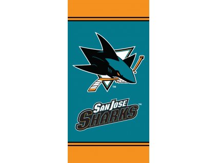 Plážová osuška San Jose Sharks NHL
