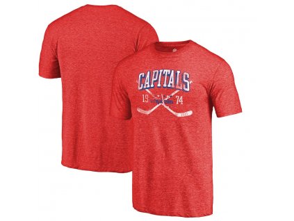 Tričko Washington Capitals Vintage Line Shift Tri-Blend