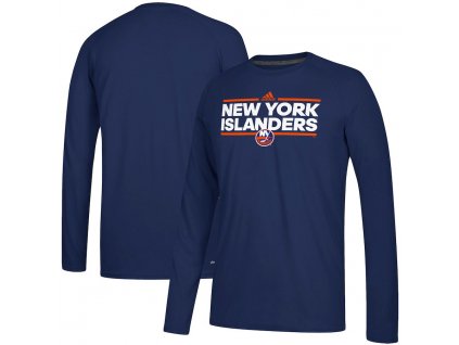 Tričko New York Islanders Adidas Dassler Climalite Long Sleeve
