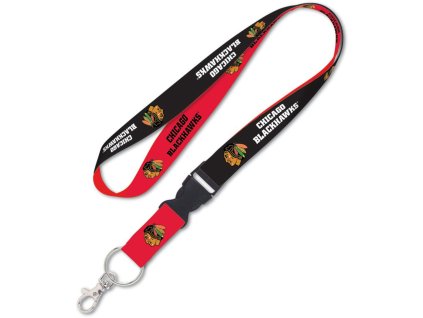 Klíčenka Chicago Blackhawks NHL WinCraft Lanyard