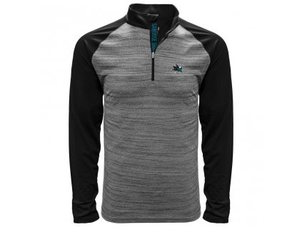 Mikina San Jose Sharks Vandal Quarter Zip Midlayer