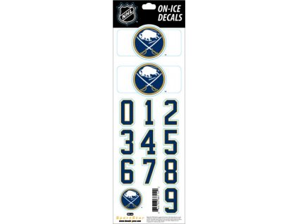 Samolepky na prilbu Buffalo Sabres Decals