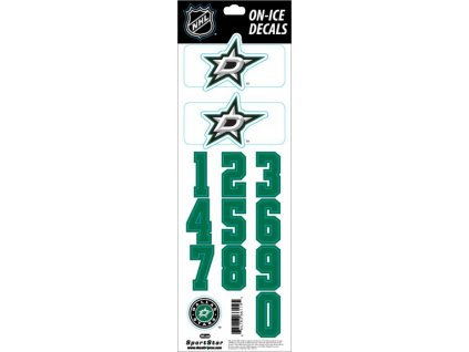 Samolepky na prilbu Dallas Stars Decals