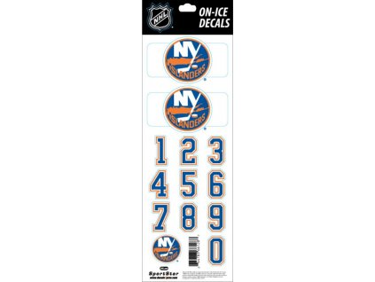 Samolepky na helmu New York Islanders NHL Decals