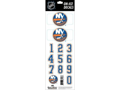 Samolepky na prilbu New York Islanders Decals