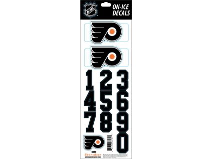 Samolepky na Helmu Philadelphia Flyers NHL Decals