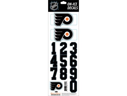 Samolepky na prilbu Philadelphia Flyers Decals