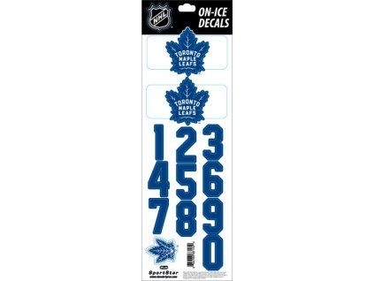69314 samolepky na helmu toronto maple leafs nhl decals