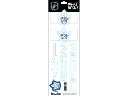 Samolepky na helmu Toronto Maple Leafs NHL Decals Royal