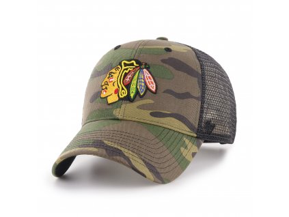 Pánská kšiltovka Chicago Blackhawks NHL Camo Branson '47 MVP
