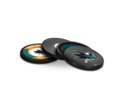 Puk San Jose Sharks NHL Coaster