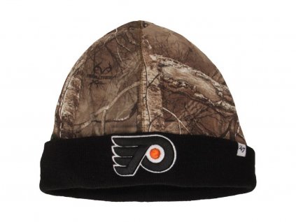 Pánská zimní čepice Philadelphia Flyers NHL Real Tree Foxden