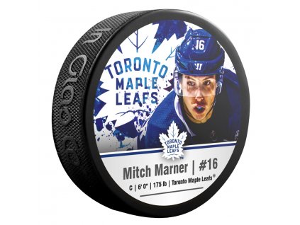 Puk Toronto Maple Leafs NHL Mitch Marner #16 NHLPA