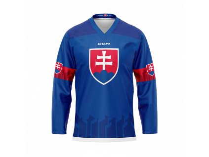Slovenský hokejový fan dres CCM Hockey Slovakia - modrý