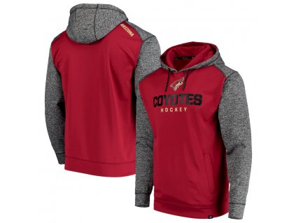 Pánska Mikina Arizona Coyotes Static Fleece Pullover Hoodie