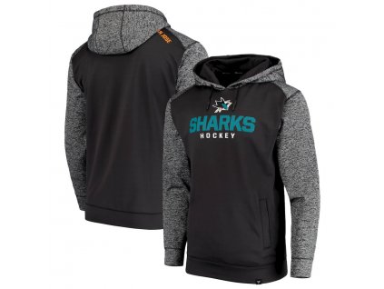 Mikina San Jose Sharks Static Fleece Pullover Hoodie