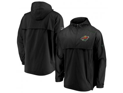 Bunda Minnesota Wild Authentic Pro Rinkside Anorak 1/4-Zip