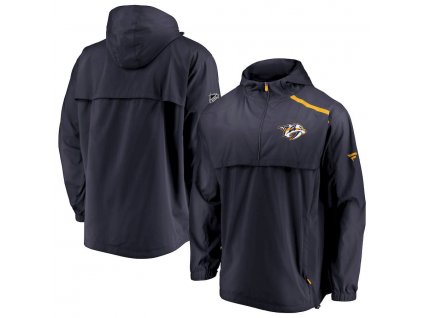 Bunda Nashville Predators Authentic Pro Rinkside Anorak 1/4-Zip