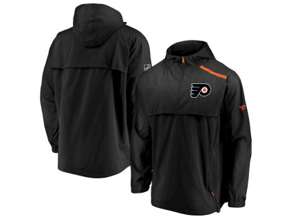 Pánská bunda Philadelphia Flyers NHL Authentic Pro Rinkside Anorak 1/4-Zip