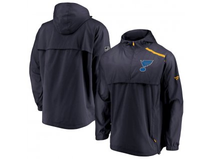 Bunda St. Louis Blues Authentic Pro Rinkside Anorak 1/4-Zip