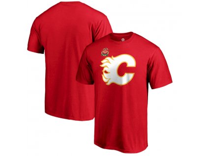 Detské Tričko Calgary Flames 2019 Heritage Classic Primary Logo Red