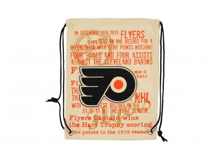 Vak Philadelphia Flyers NHL Historic Canvas Drawstring