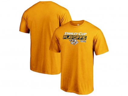 Pánské tričko Nashville Predators NHL 2019 Stanley Cup Playoffs Bound Body Checking