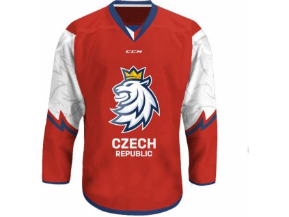 Fan dres CCM Český Hokej ČESKO - červený