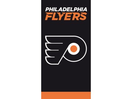 Plážová osuška Philadelphia Flyers NHL Black