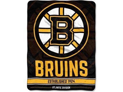 78956 deka boston bruins nhl micro raschel throw
