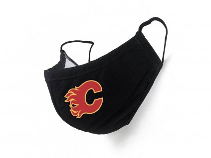 Rouška Calgary Flames NHL Black