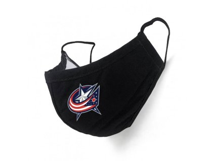 Rouška Columbus Blue Jackets NHL Black