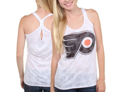 Dámské tílko Philadelphia Flyers NHL Sublime Burnout Racerback Tank Top