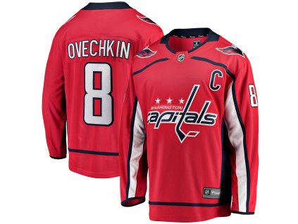 Dětský dres Washington Capitals # 8 Alexander Ovechkin Breakaway Home Jersey (Distribúcia USA)