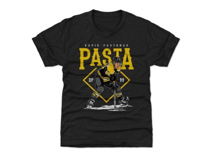 Detské tričko Boston Bruins David Pastrnak #88 Pasta WHT 500 Level