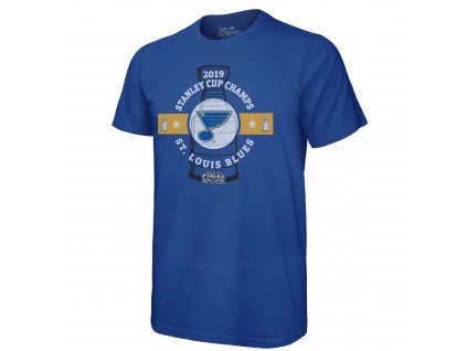 Pánské tričko St. Louis Blues 2019 Stanley Cup Champions Come Prepared (Veľkosť XXXL)